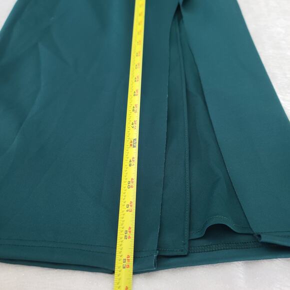 Aqua Off the shoulder Cascade gown Formal ladies green Sz 2 Wedding Party Event - Picture 5 of 9